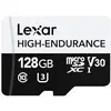Image de Carte mÃ©moire microSDHC 128 Go - Lexar - Haute Endurance - VidÃ©o Full HD 1080p - 4K - Durable
