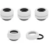 Image de CORSAIR Hydro X Series XF Hardline 12mm OD Fitting - Raccord pour systÃ¨me de refroidissement par liquide - blanc (pack de 4)