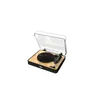 Image de The House Of Marley EM-JT004-SB platine Tourne-disque entraÃ®nÃ© par courroie Noir, Bois Manuel