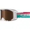 Image de Masque de Ski Cébé Cheeky (White Sunrise Dark Pink Gold Cat.3) Enfant