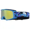 Image de Masque de ski BOLLE NEVADA JR (Blue Camo Matte - Sunshine Cat 3) Junior