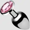 Image de Plug Anal Bijou Cristal Rose M