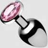 Image de Plug Anal Bijou Cristal Rose L