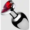 Image de Plug Anal Bijou Coeur Rouge L