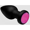 Image de Plug Anal Lumineux Télécommandé 7X Light Up Small Noir
