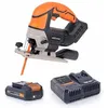 Image de Scie sauteuse sans fil Evolution R90JGS-Li 18V - 2Ah
