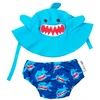 Image de Maillot Et Chapeau Requin (6-12m)