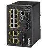 Image de Cisco Industrial Ethernet 2000 Series - Commutateur - GÃ©rÃ© - 8 x 10/100 + 2 x SFP Gigabit combinÃ© - Montage sur rail DIN