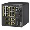 Image de Cisco Industrial Ethernet 2000 Series - Commutateur - GÃ©rÃ© - 16 x 10/100 + 2 x SFP Gigabit combinÃ© + 2 x Fast Ethernet SFP - Montage sur rail DIN