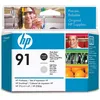 Image de HP 91 (C9463A) - Noir photo + gris clair - Cartouche d'encre