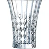 Image de 6 Verres Ã Jus Et Soda 36cl Lady Diamond - Cristal D'arques - Verre Ultra Transparent Au Design Vintage