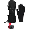 Image de 686 - Moufles de ski 3 en 1 imper-respirantes en GORE-TEX® - M Gore-Tex Smarty Gauntlet Mitt Black en Laine - Taille M - Noir