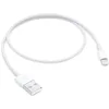 Image de Apple Lightning / USB 0.5m USB A Mâle Mâle Blanc câble USB; Apple Lightning / USB, 0,5 m, USB A, 2.0, Mâle/Mâle, 480 Mbit/s, Blanc