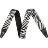 Image de Fender Wild Animal Print Straps Zebra Sangle Guitare