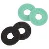Image de Fender Strap Block 4pack Black 2 And Surf Green 2