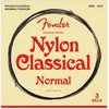 Image de Nylon Acoustic Strings 100 Clearsur Silver Tie End Gauges 028043 3pack