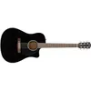 Image de Fender Cd-60sce Dreadnought Black - Guitare Ãlectro-Acoustique