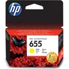 Image de HP 655 (CZ112AE) - Jaune - Cartouche d'encre