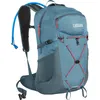 Image de Sac à dos de randonnée CAMELBAK FOURTEENER 24 AVEC POCHE A EAU (Blue/Coral) Femme