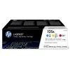 Image de HP 125A (CF373AM) - 3-couleurs - Toner - Multipack