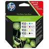Image de HP 932XL/933XL Combo Pack - Pack de 4 - à rendement élevé - noir, jaune, cyan, magenta - original - Officejet - cartouche d'encre