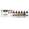 Image de Encre acrylique Set Métalliques ink! 6 x 30 ml