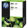 Image de Cartouche d'encre HP 301XL (D8J45AE) noir haute capacité 2x - Multipack