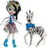 Image de Enchantimals PoupÃ©e Zelena ZÃ©bre Avec Hoofette Mattel Fky75