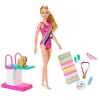 Image de Barbie Dreamhouse Adventures Swim 'n Dive Doll 30 Cm Accessoires