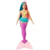 Image de Barbie SirÃ¨ne Dreamtopia Rose Et Bleue Mattel Gjk11