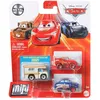 Image de Disney Pixar Cars Cars Disney Pixar - Pack de 3 Mini VÃ©hicules (modÃ¨le alÃ©atoire) - Petite Voiture - 3 ans et +