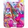 Image de PoupÃ©e Barbie Princesse Tresses Magiques Dreamtopia Robe arc en ciel