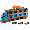 Image de Hot Wheels City - Super transporteur extensible - Circuit / Petite voiture - DÃ¨s 4 ans