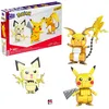 Image de Mega Construx  PokÃ©mon  Build And Show Pikachu Evolution Trio
