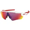 Image de Lunette De Soleil Panoramique Oakley Blanc - L