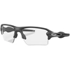 Image de Oakley - Lunettes de soleil photochromiques - Flak 2.0 XL Steel Clear 50% Black Irid Photo - Noir