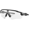 Image de Oakley - Lunettes de soleil photochromiques - Radar EV Path Steel Clear 50% Black Irid Photo - Noir