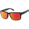 Image de Oakley - Lunettes de soleil - Holbrook Matte Black Prizm Ruby - Noir