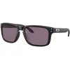 Image de Oakley - Lunettes de soleil - Holbrook Matte Black Prizm Grey - Noir