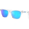 Image de Oakley - Lunettes de soleil - Frogskins Crystal Clear Prizm Sapphire Iridium - Blanc