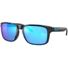 Image de Oakley - Lunettes de soleil - Holbrook Polished Black Prizm Sapphire - Noir