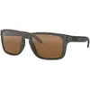 Image de Oakley - Lunettes de soleil - Holbrook XL Woodgrain Prizm Tungsten Polarized - Marron