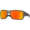 Image de Lunette De Soleil Rectangulaire Oakley Gris - M