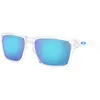 Image de Oakley - Lunettes de soleil - Sylas Polished Clear Prizm Sapphire M - Blanc