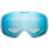 Image de Masque de ski OAKLEY FLIGHT DECK M (Blanc mat - Prizm Snow Saphir Iridium)