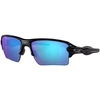 Image de Oakley - Lunettes de soleil polarisantes - Flak 2.0 XL Polished Black Prizm Sapphr Irid Polar - Noir