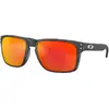 Image de Oakley - Lunettes de soleil - Holbrook XL Matte Black Camo Prizm Ruby - Noir