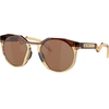 Image de Oakley - Lunettes de soleil - Hstn Dark Amber/Light Curry Prizm Tungsten - Marron
