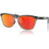 Image de Oakley - Lunettes de soleil - Frogskins Range Matte Grey Smoke/Grey Ink Prizm Ruby - Noir