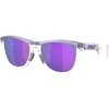 Image de Oakley - Lunettes de soleil - Frogskins Hybrid Matte Trans Lilac/Clear Prizm Violet